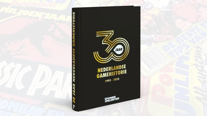 30 Jaar Nederlandse Gamehistorie book cover from Power Unlimited